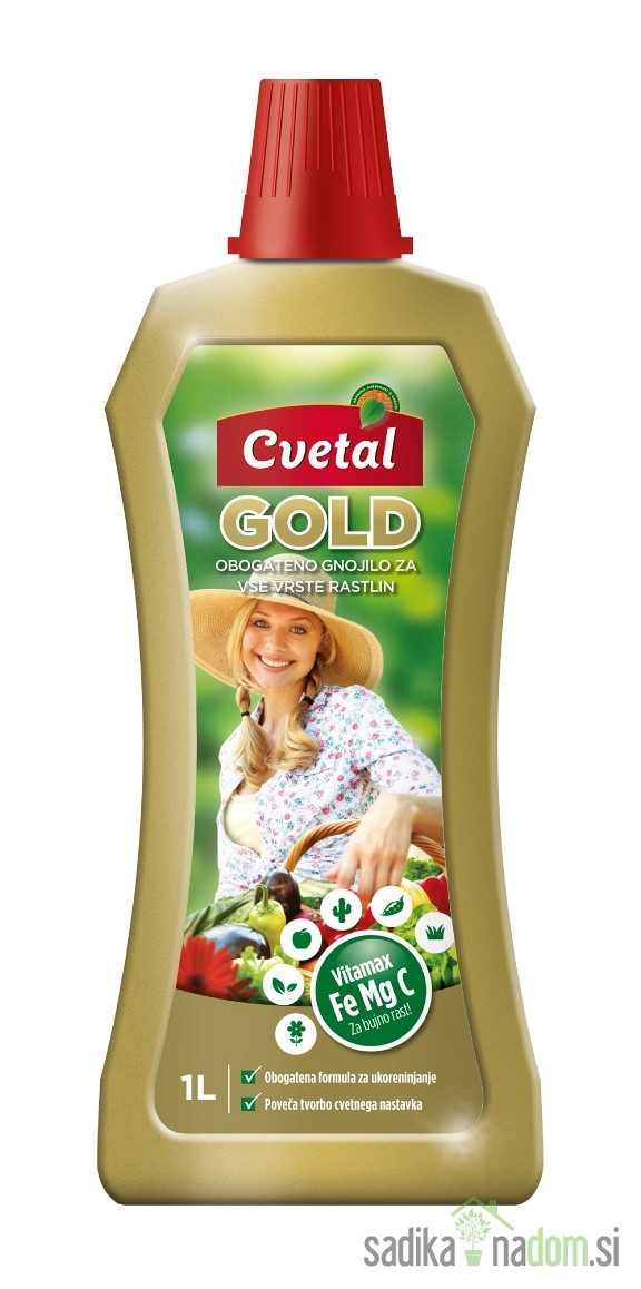 Cvetal tekuće gnojivo Gold