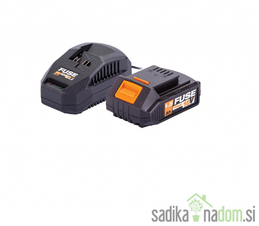 Set FUSE 18 V akumulator 1.5 Ah i punjač 2.4 A Villager