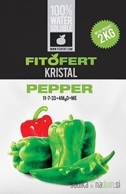 Gnojivo Fitofert kristal Pepper za papriku in čili 