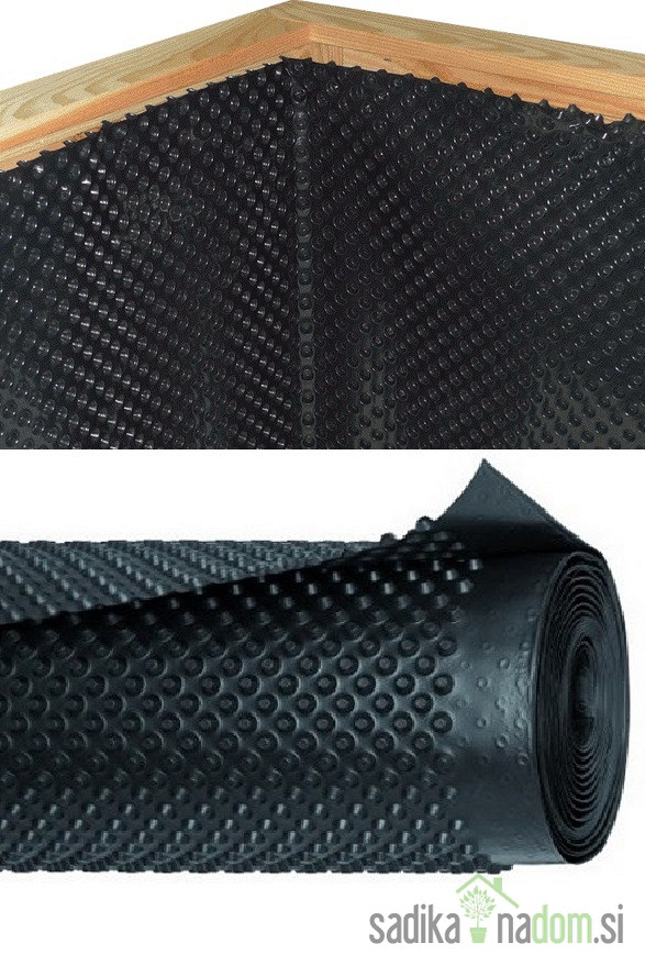 Folija čepasta za visoke gredice - na metre