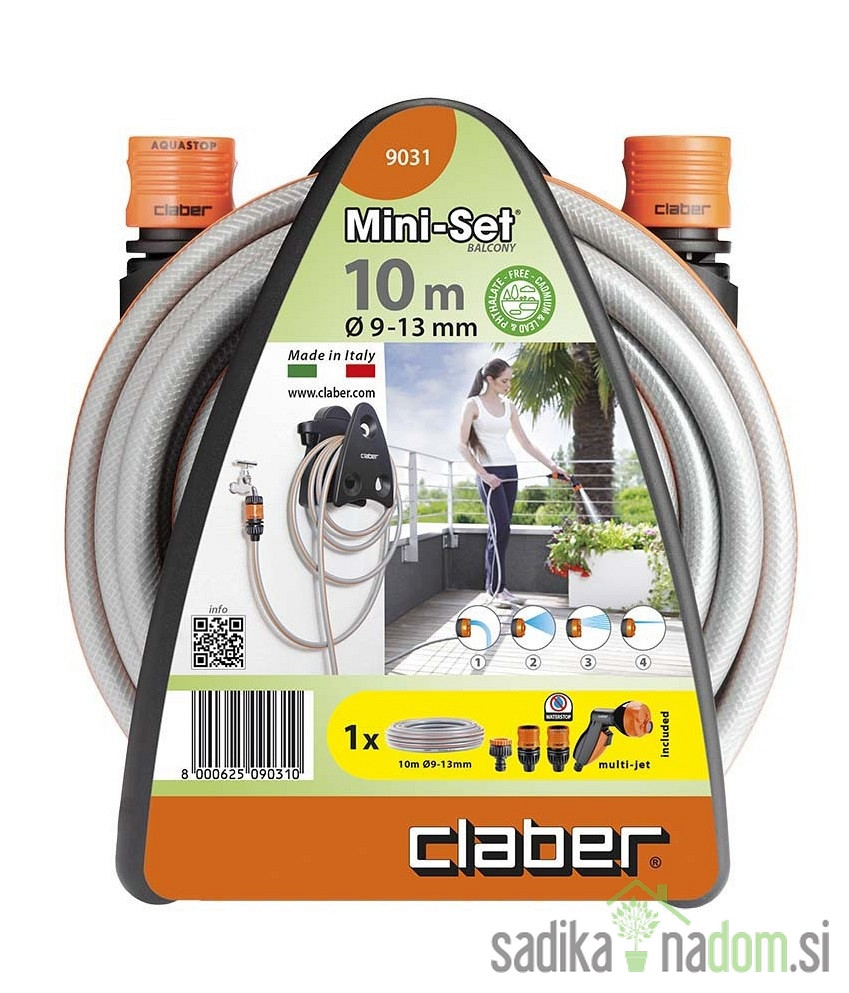 Kolut za cijev Claber Balcony mini set 9031