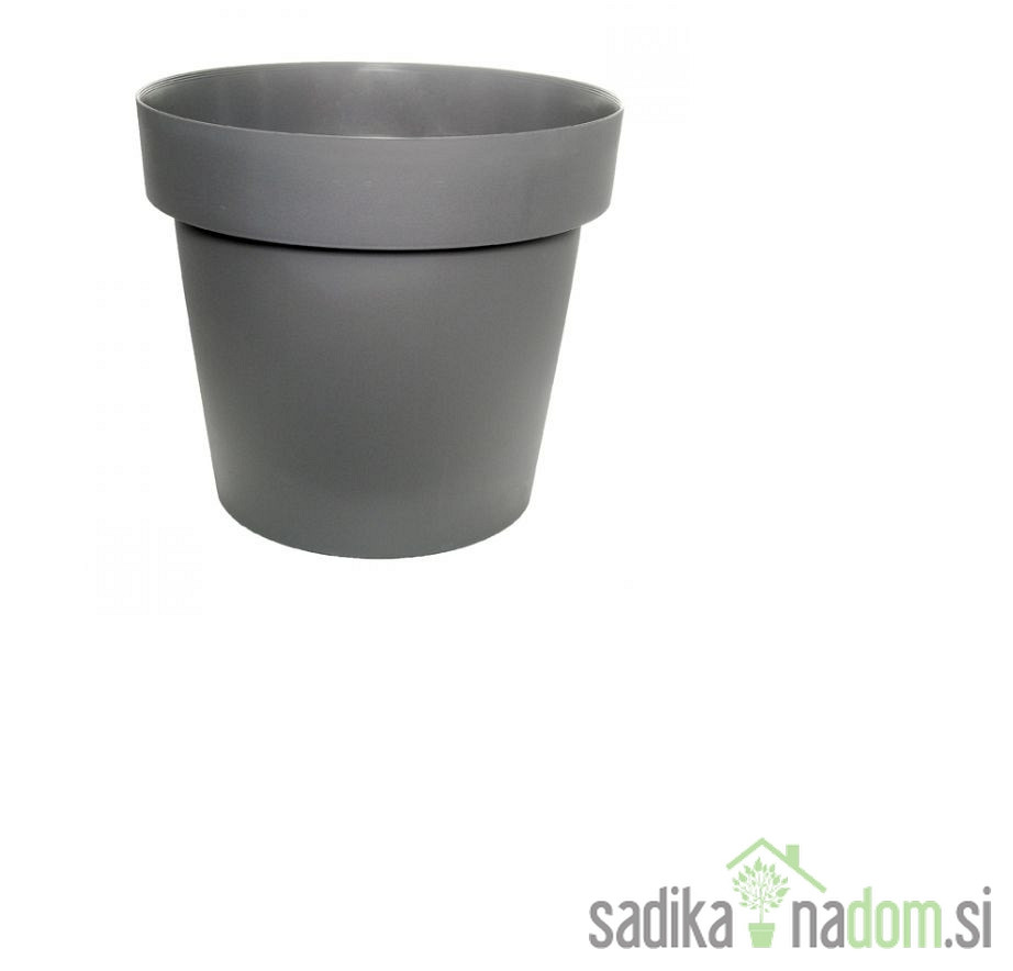 Posuda za cvijeće PVC Melrose antracit