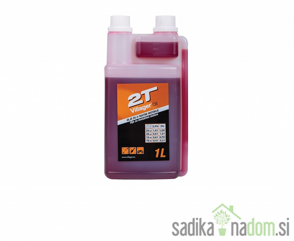 Ulje 2T Fuel fresh 1 L sa dozatorom Villager 