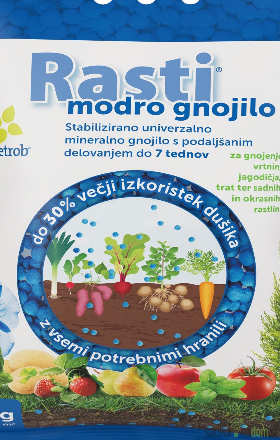 Rasti plavo gnojivo