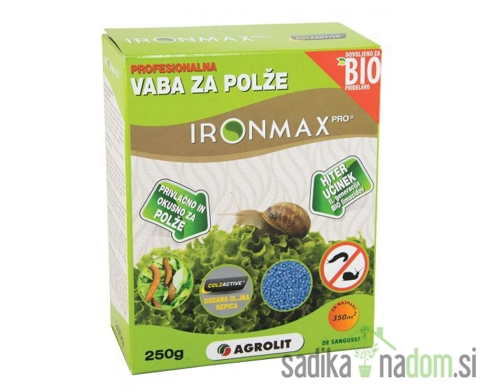 Mamac za suzbijanje puževa BIO Ironmax Pro