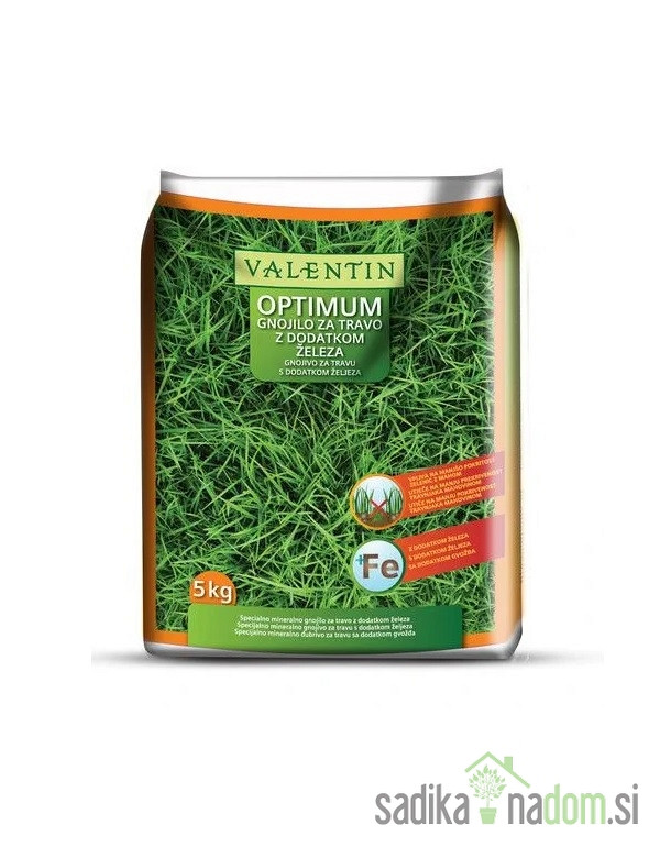 Valentin Optimum gnojivo za travu - s dodatkom željeza