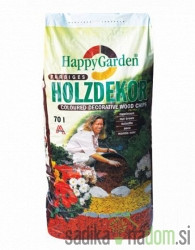 Ukrasne drvne sječke Happygarden - SMEĐE