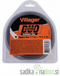 Žica za kosu Duo core kvadratna Villager