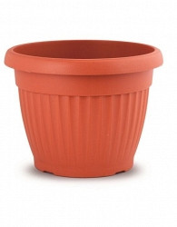 Posuda za cvijeće PVC Mediteran terakota