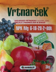 Vrtnarček 6-18-28+Mg+BOR