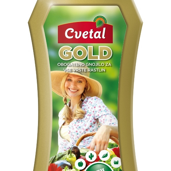 Cvetal tekuće gnojivo Gold