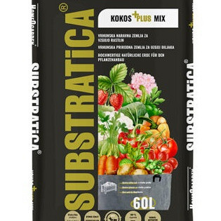 Zemlja Substratica Kokos Plus Mix ZA VISOKE GREDE - Homeogarden