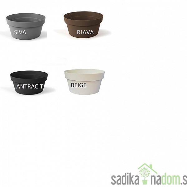 Posuda za cvijeće PVC Melrose