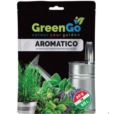 Gnojivo GreenGo Aromatico za aromatične biljke in začine