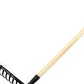 Grablje nasađene (drvena drška)