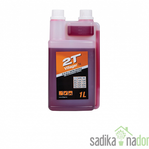 Ulje 2T Fuel fresh 1 L sa dozatorom Villager 