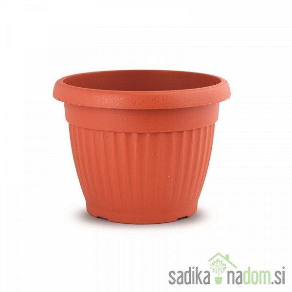 Posuda za cvijeće PVC Mediteran terakota