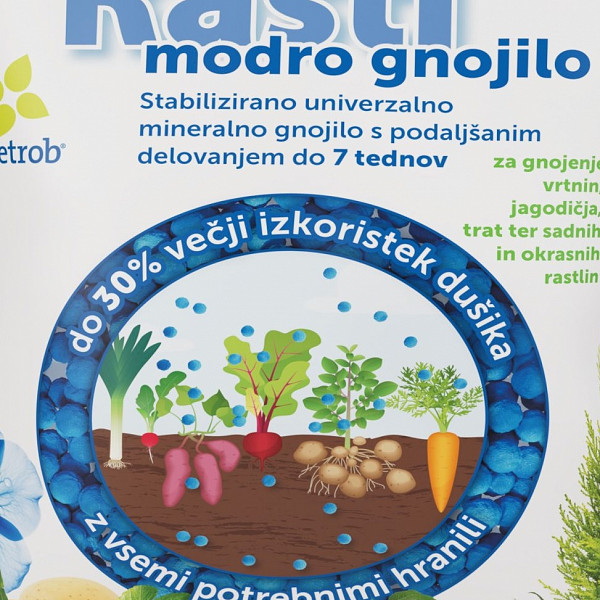 Rasti plavo gnojivo